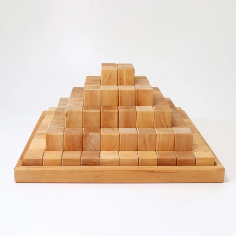 Grimm's Large Natural Stepped Pyramid>Grimms Fashion