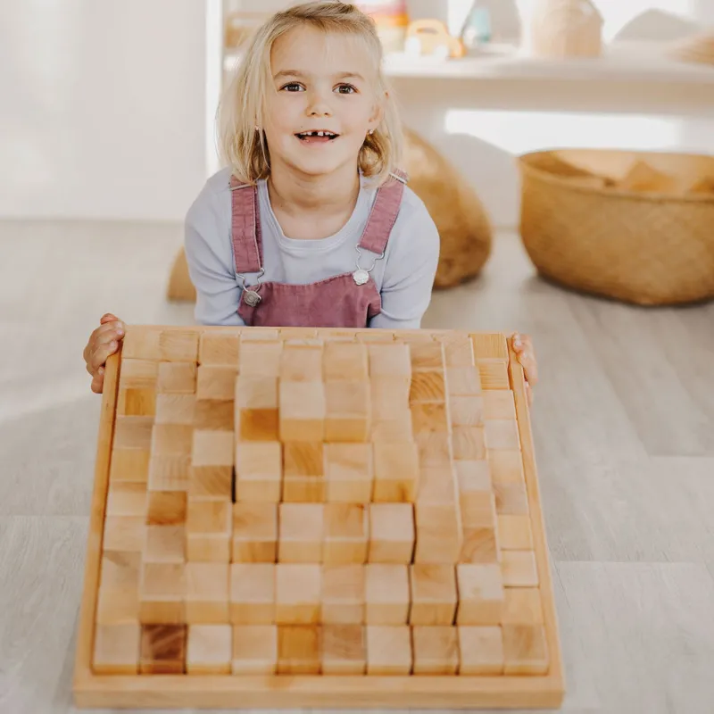 Grimm's Large Natural Stepped Pyramid>Grimms Fashion