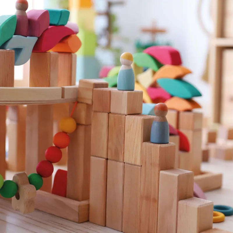 Grimm's Large Natural Stepped Pyramid>Grimms Fashion