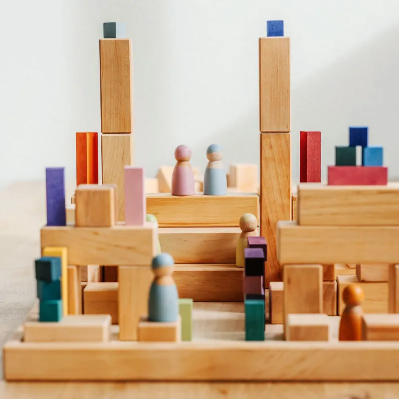 Grimm's Large Natural Stepped Pyramid>Grimms Fashion