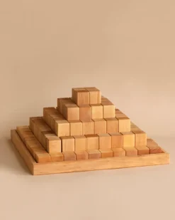 Grimm's Large Natural Stepped Pyramid>Grimms Fashion