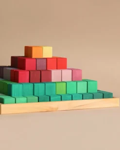 Grimm's Large Stepped Pyramid Block Set><noscript><img width=