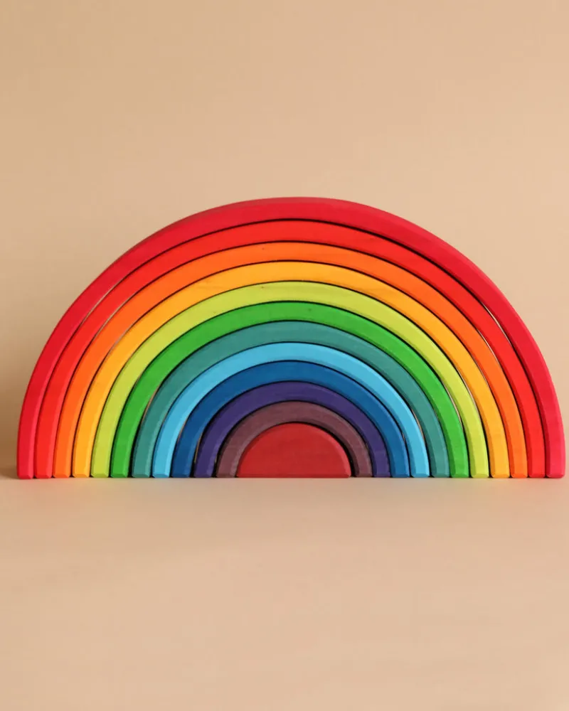 Grimm's Large Wooden Rainbow>Grimms Hot