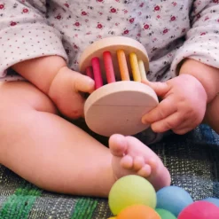 Grimm's Mini Rolling Rattle Wheel><noscript><img width=