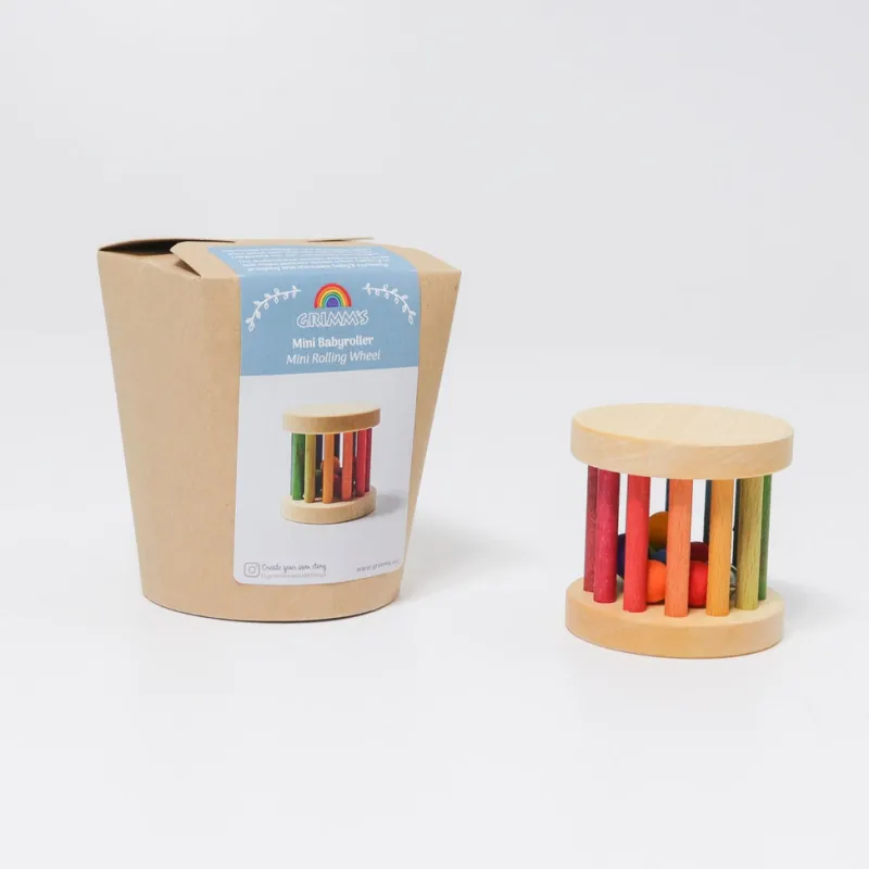 Grimm's Mini Rolling Rattle Wheel>Grimms Discount