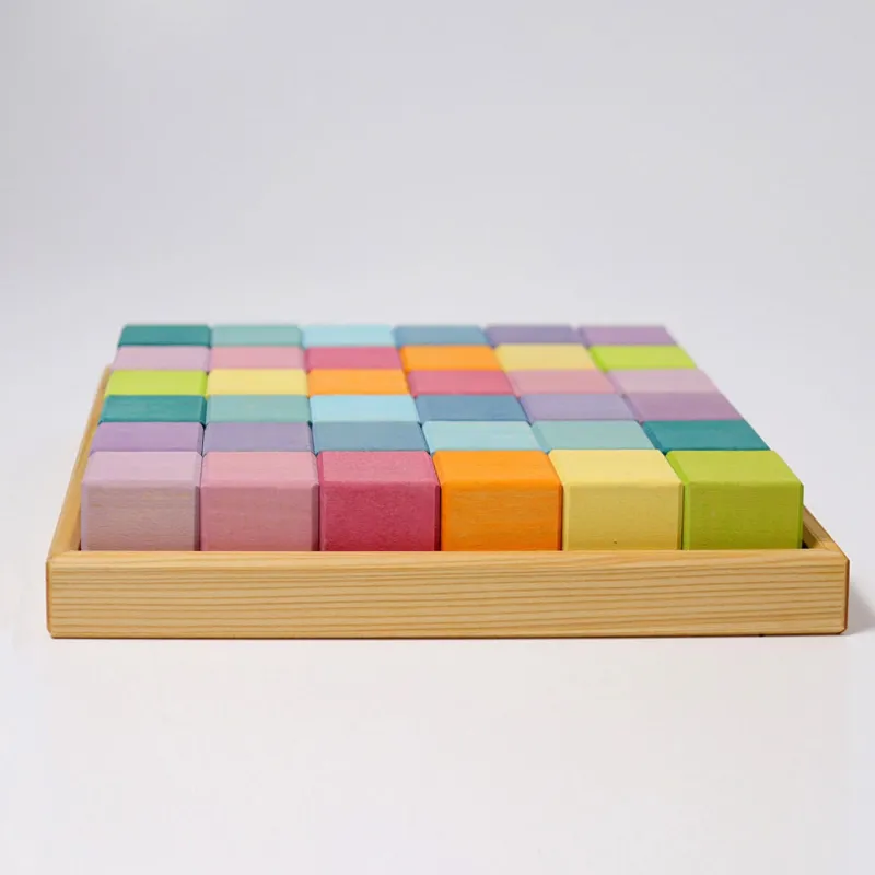 Grimm's Pastel Mosaic Building Blocks>Grimms Fashion