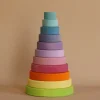 Grimm's Pastel Stacking Tower>Grimms Online