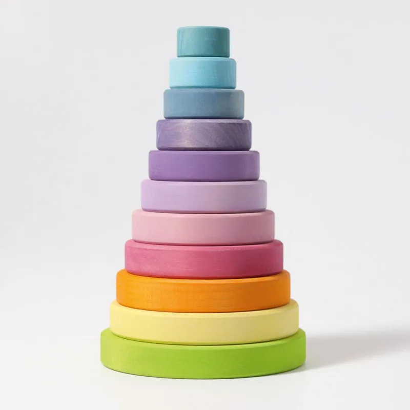 Grimm's Pastel Stacking Tower>Grimms Online