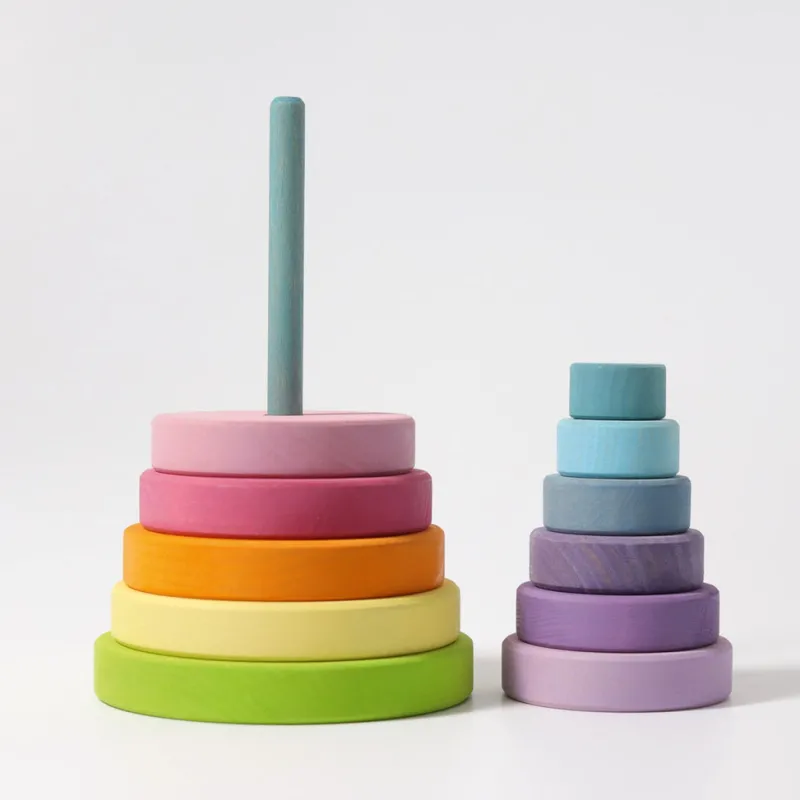Grimm's Pastel Stacking Tower>Grimms Online