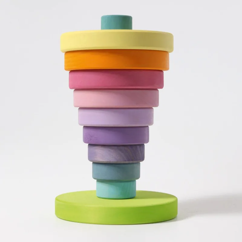 Grimm's Pastel Stacking Tower>Grimms Online
