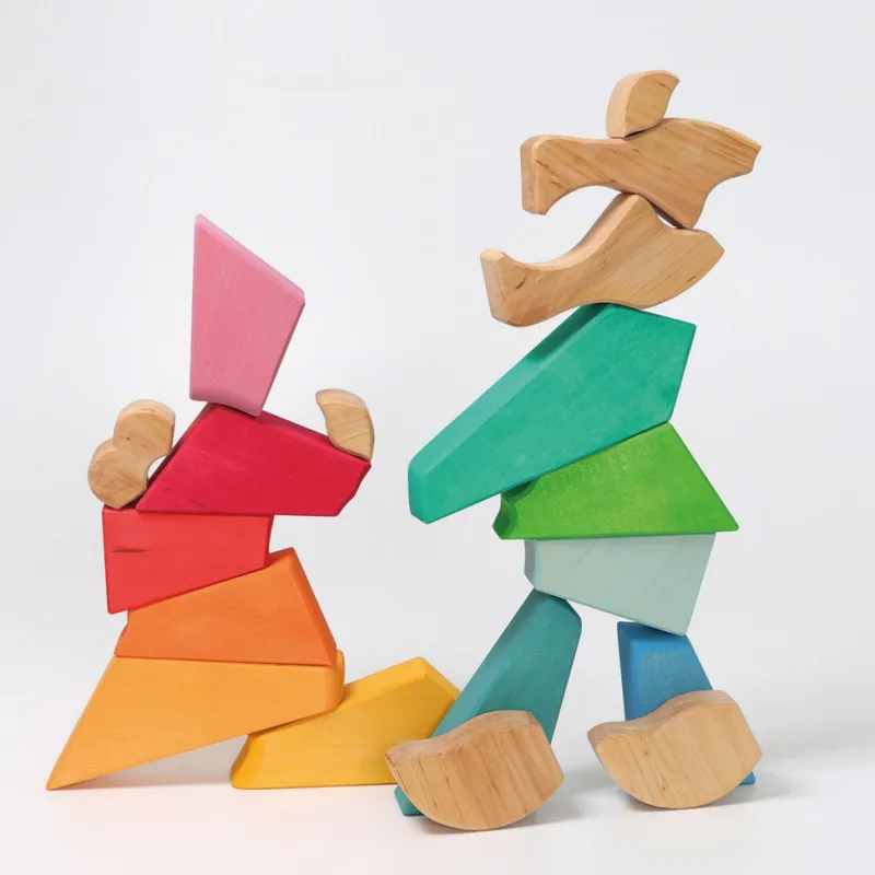 Grimm's Rainbow Lion Building Set>Grimms Clearance