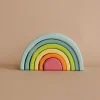 Grimm's Small Wooden Rainbow, Pastel>Grimms Hot