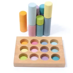 Grimm's Stacking Game Small Pastel Rollers><noscript><img width=