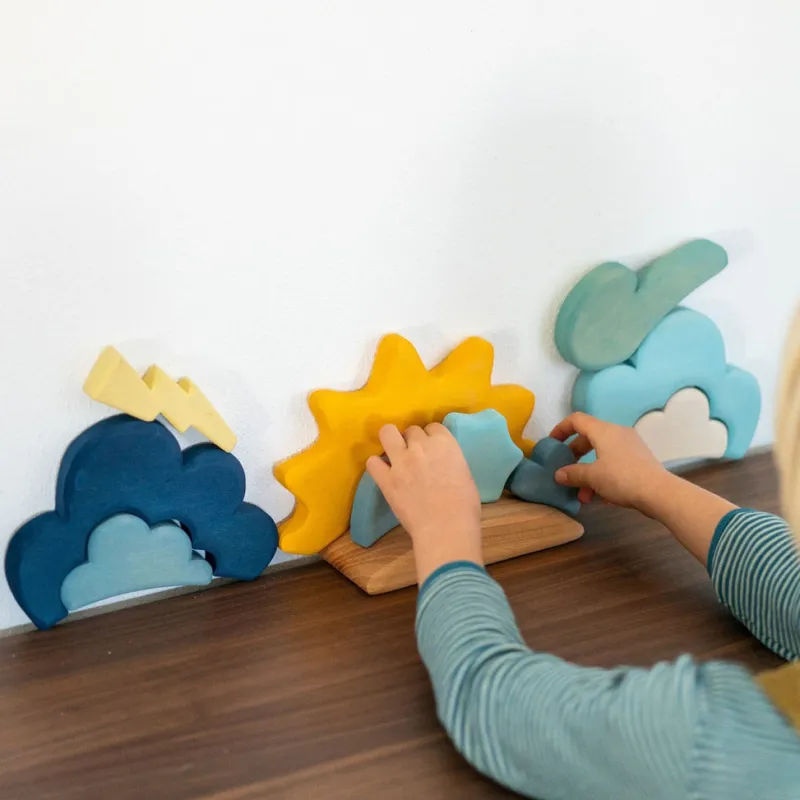 Grimm's Weather Building Block Set>Grimms Discount