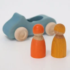 Grimm's Wooden Blue Convertible Car><noscript><img width=