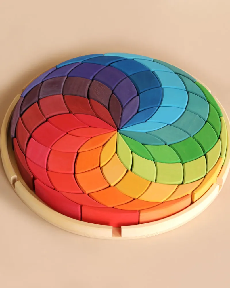 Grimm's Wooden Color Spiral Block Set>Grimms Discount