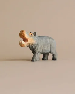 Hand Carved Wooden Hippo>Ferm Living Best
