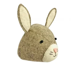 Handcrafted Felt Bunny Wall Decor - Mini>Fiona Walker Outlet
