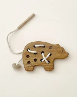 Handmade Bear Lacing Toy>DK Clearance