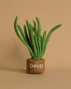 Handmade Felt Herb Pot><noscript><img width=