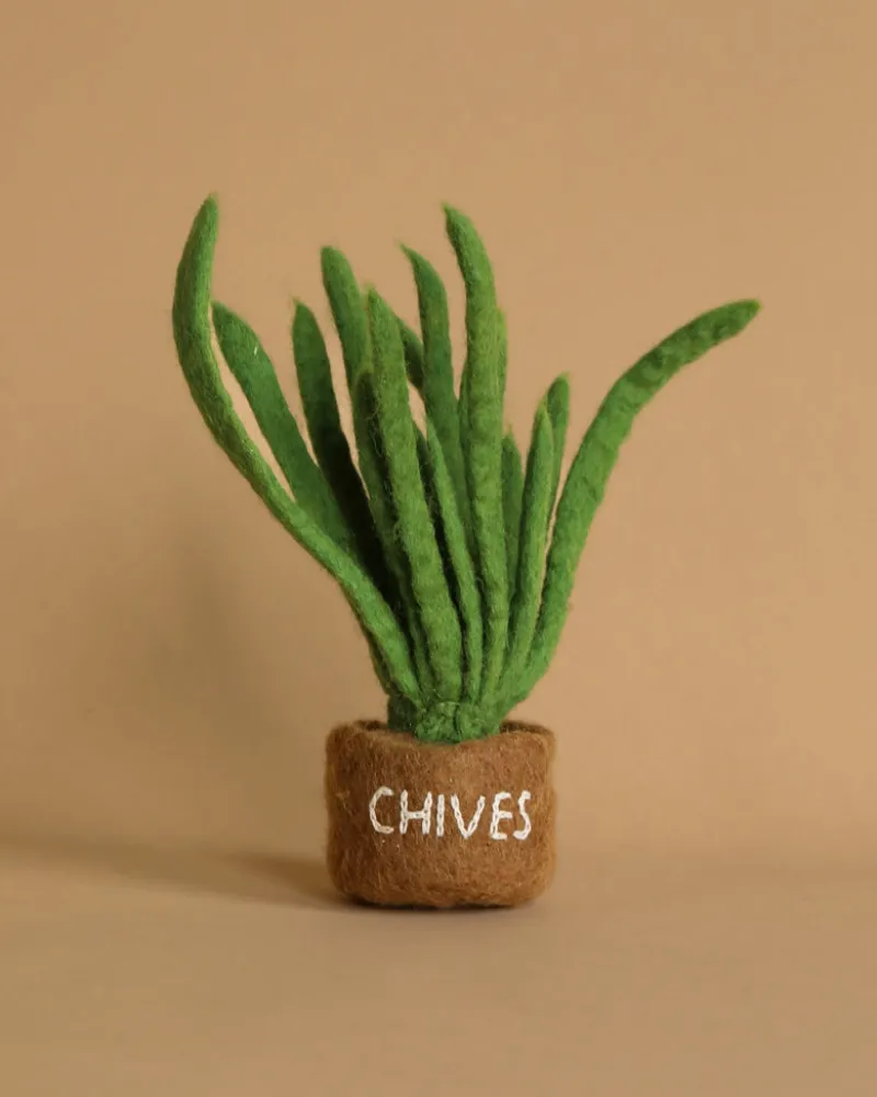 Handmade Felt Herb Pot>Felt So Good Outlet