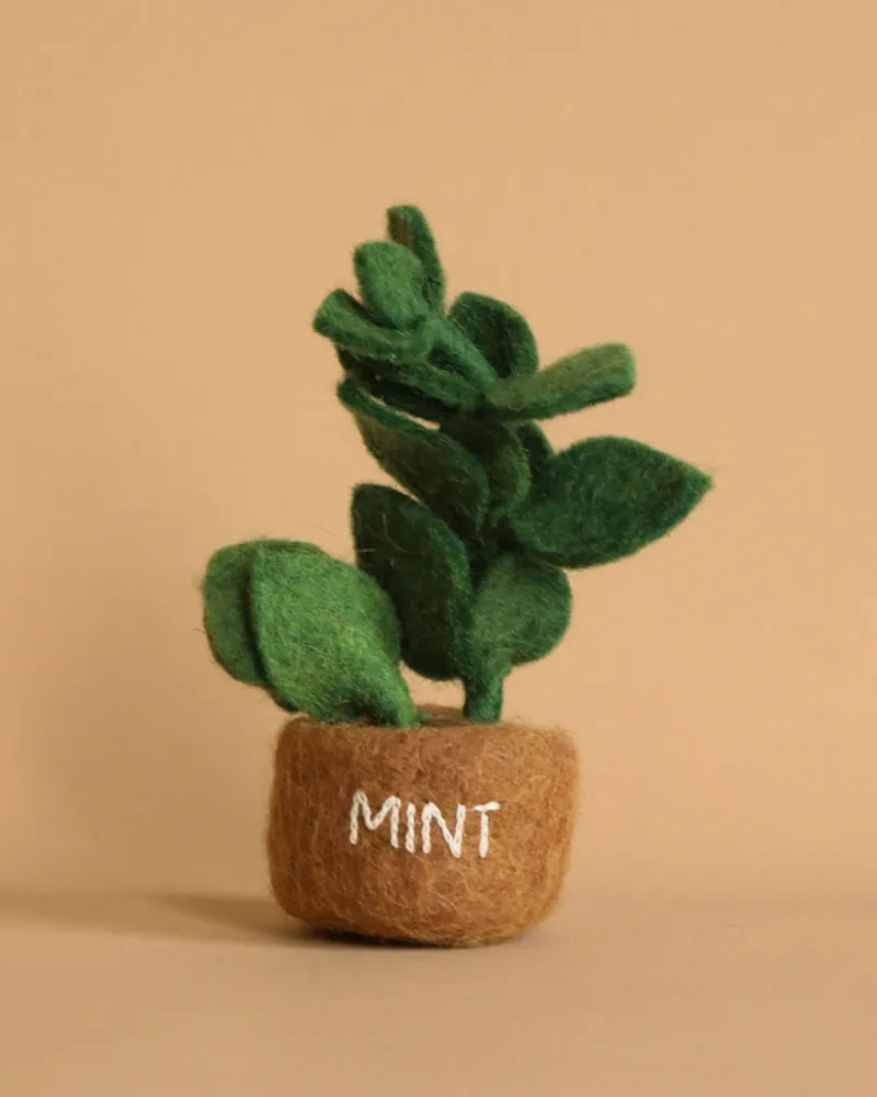 Handmade Felt Herb Pot>Felt So Good Outlet