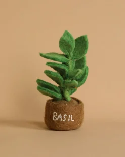 Handmade Felt Herb Pot><noscript><img width=