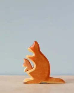 Handmade Kangaroo With Baby>Holzwald Sale