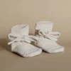 Handmade Merino Wool Booties - Cream>HVID Clearance