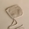 Handmade Merino Wool Newborn Bonnet - Sand>HVID Best