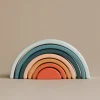 Handmade Mini Rainbow Stacker - Lagoon>SABO concept Best