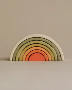 Handmade Mini Rainbow Stacker - Flower Meadow>SABO concept Clearance