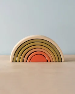 Handmade Mini Rainbow Stacker - Flower Meadow>SABO concept Clearance