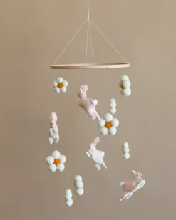 Handmade Mobile - Jumping Bunnies - Final Sale>GGC Clearance