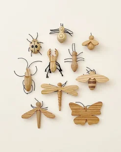 Handmade 11-Piece Wooden Insects>Odin Parker Online