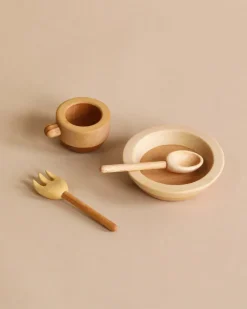 Handmade Pretend Dinnerware Set>Tateplota Sale