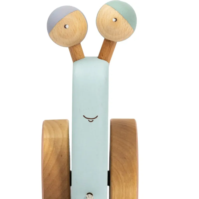 Handmade Pull Along Snail Toy>Friendly toys Online