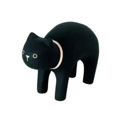 Handmade Tiny Wooden Animals - Black Cat>T-Lab Outlet