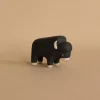 Handmade Tiny Wooden Bison>T-Lab New
