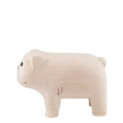 Handmade Tiny Wooden Bulldog><noscript><img width=