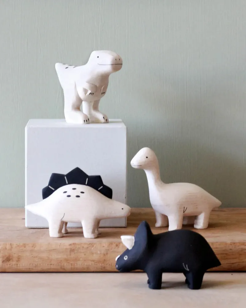 Handmade Tiny Wooden Dinosaurs - T-Rex>T-Lab Hot