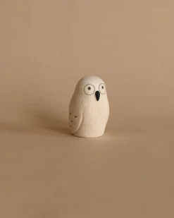 Handmade Tiny Wooden Exotic Animals - Owl>T-Lab Fashion