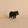 Handmade Tiny Wooden Farm Animals - Donkey>T-Lab Fashion