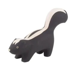 Handmade Tiny Wooden Forest Animals - Skunk>T-Lab Sale