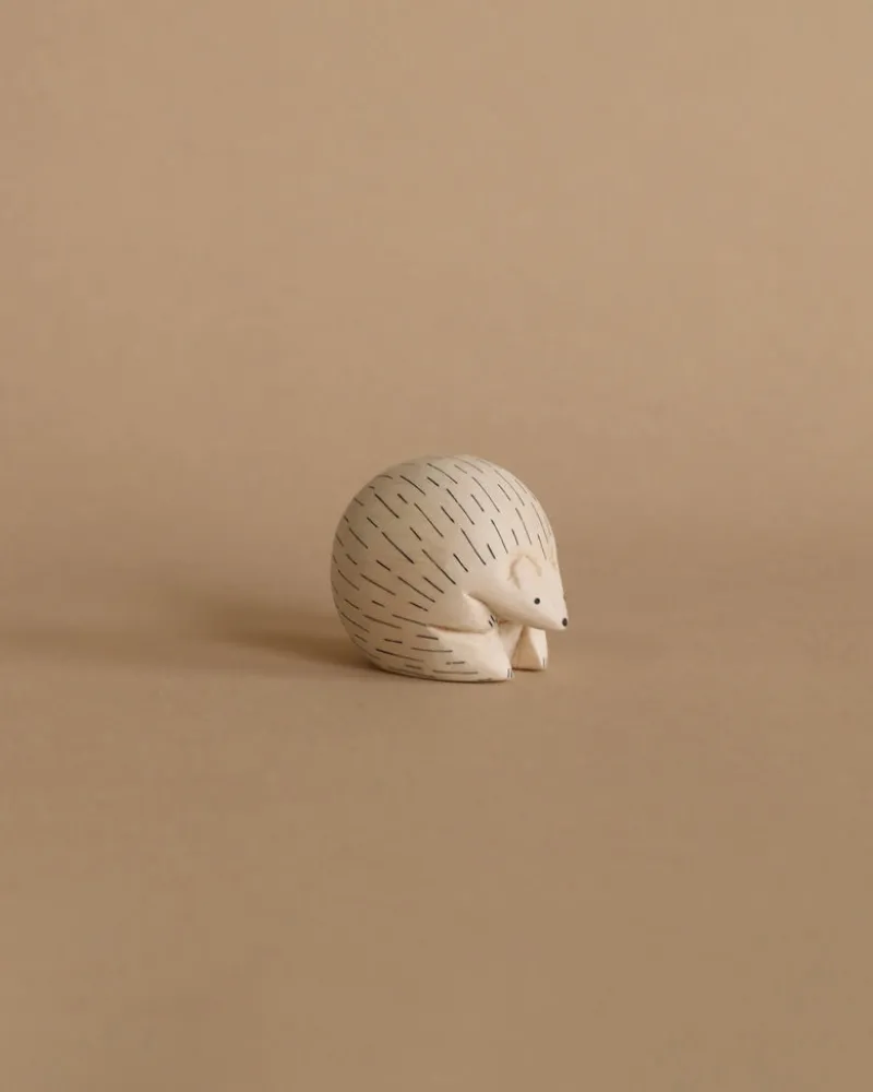 Handmade Tiny Wooden Forest Animals - Hedgehog>T-Lab New