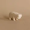 Handmade Tiny Wooden Safari Animals - Hippo>T-Lab Fashion