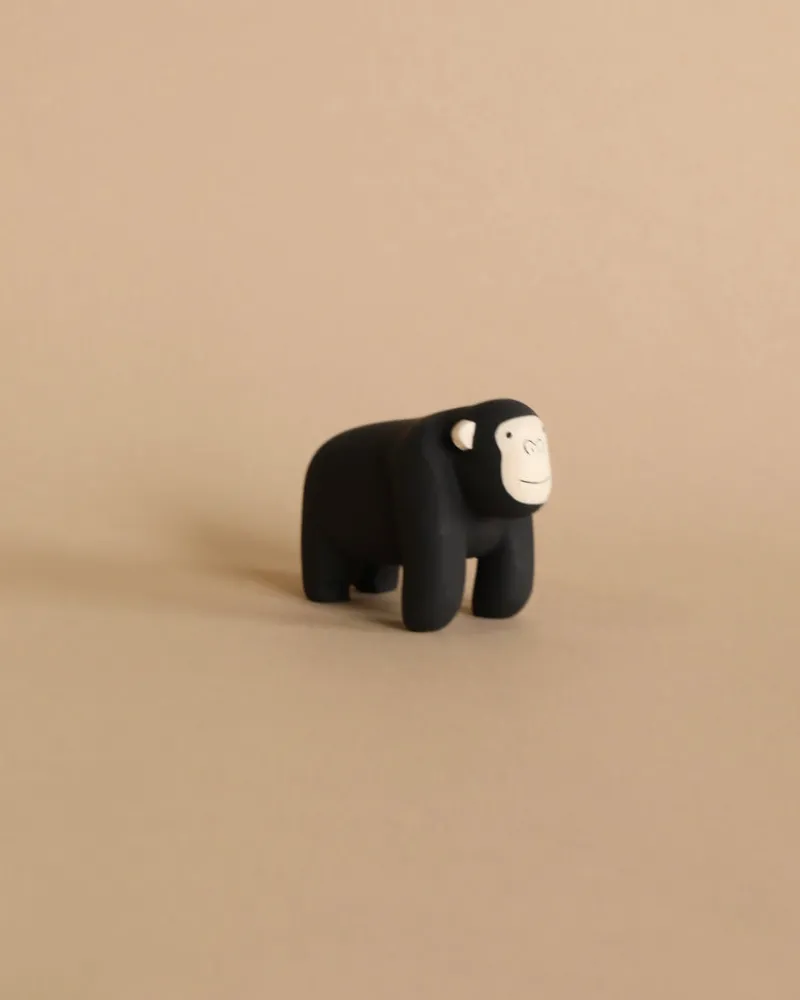 Handmade Tiny Wooden Safari Animals - Gorilla>T-Lab Fashion
