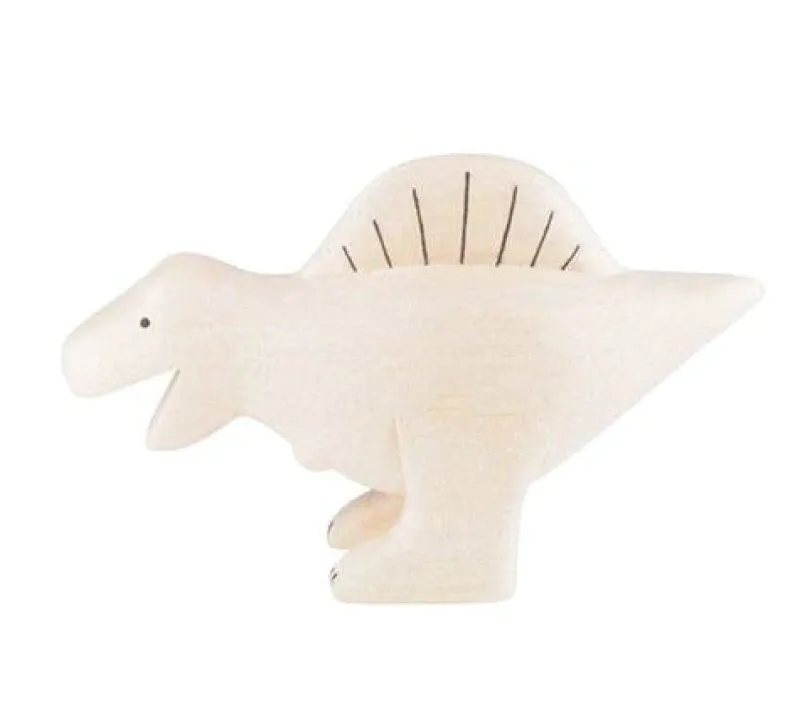 Handmade Tiny Wooden Spinosaurus Dinosaur>T-Lab New