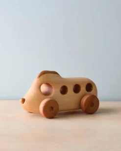 Handmade Wooden Bus><noscript><img width=
