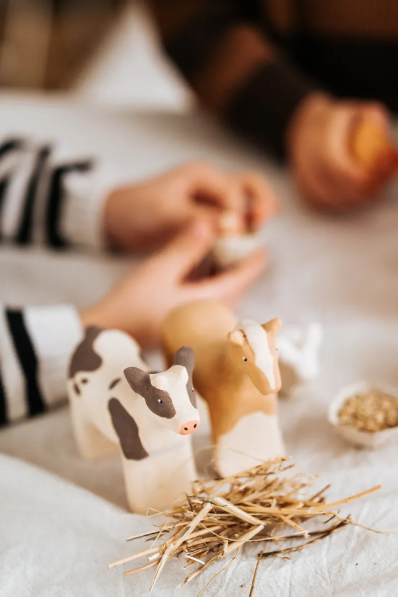 Handmade Wooden Cow>Meshka And Friends Discount
